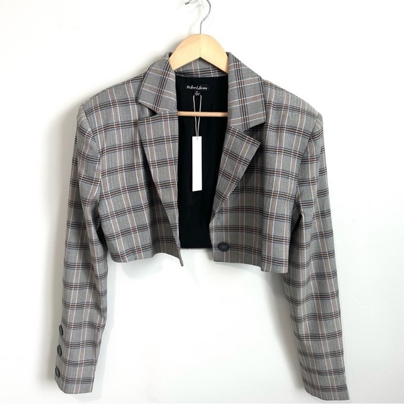 For Love and Lemons Kym Cropped Blazer - Picture 6 of 8